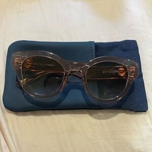 Le Spec Deja Nu Sunglasses in Rosewater